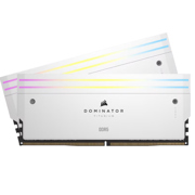 Memoria DIMM DDR5 Corsair (CMP64GX5M2B6400C32W) 64GB (2x32GB) 6400MHz Dominator Titanium Blanco