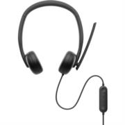 Audífonos Dell Pro Estéreo Diadema Alámbricos 2.0m Biauricular USB Windows MacOs Negro