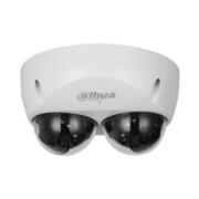 Cámara IP Domo 4MP con Doble Sensor Lente 2.8 mm IR 30m Inteligencia Artificial y Detección Facial