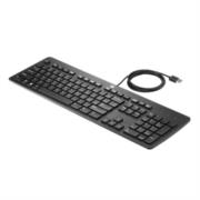 Teclado HP Business Slim Alámbrico USB Color Negro 