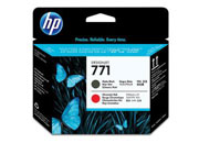 Cabezal HP LF 771 Negro Mate/Rojo Cromatico Z6200 775Ml
