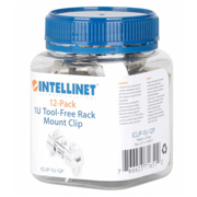 Clip de Montaje Intellinet patch panel 12 pack