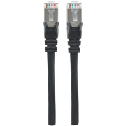 CABLE INTELLINET PATCH CAT 6a 7.6M(25.0F) S/FTP NEGRO