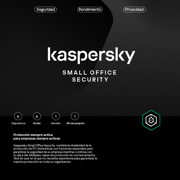 Licencia Antivirus ESD Kaspersky Small Office Security 1 Año 6 Dispositivos + 6 Mobile + 1 File Server