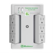 Supresor Picos Koblenz SS2000 USB 2000 Joules 6 Contactos 2 Puertos USB