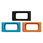 Fundas de Goma Kingston Paquete con 3 Multicolor Negro Azul Claro Naranja para SSD Portatil