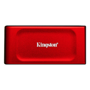 Unidad de Estado Solido SSD Kingston Externo XS1000 1TB USB Color Rojo