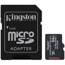 Memoria Micro SDHC Kingston Industrial 64GB C10 A1 pSLC SDCIT2/64 GB