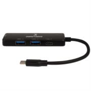Hub Perfect Choice Tipo C para Laptop y Dispositivos Móviles Color Negro