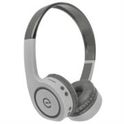Audífonos Easy Line On-Ear Bluetooth Radio FM Lector Tarjeta MicroSD Color Gris