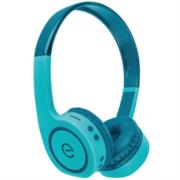 Audífonos Easy Line On-Ear Bluetooth Radio FM Lector Tarjeta MicroSD Color Verde