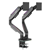 Soporte para Monitor MSI MPG MT201DR Doble Monitor Negro 17" a 35" Máximo Peso 20kg RGB