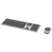 Teclado y Mouse Manhattan Optico Inalambrico 2.4G Negro combo