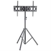 Soporte TV Manhattan 37" a 70" Piso C/Trípode Ajusto Vertical Color Negro