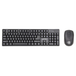 Teclado y mouse Manhattan optico inalambrico combo