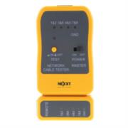 Probador para Cables de Red Nexxt Solutions RJ45 RJ 11 y RJ-12 con Indicadores LCD