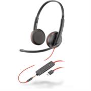 Auriculares Poly Blackwire C3225 Stereo USB-C Headset (Bulk Qty.50)