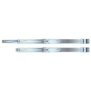 Kit Rieles para NAS QNAP RAIL-B02 Montaje Metálico Plata Profundidad Min 44.3cm Máx 81.5cm Ancho 485 mm