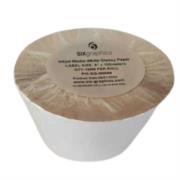 SIX GRAPHICS BOPP Blanco Brillante adhesivo acrilico respaldo papel 8 x 100 Metros