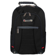 Mochila Swissmobility OLTEN 17 3 cierres principales y bolsillo frontal porta botellas color negro