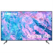 Televisor Samsung 75" CU7000 Crystal Smart TV UHD 4K Resolución 3840x2160