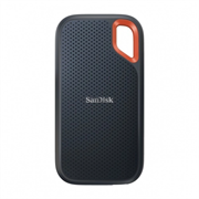 SSD Externo SanDisk Extreme Portable V2 500GB USB-C 3.2 IP65 Lect 1050/1000 MBs Color Negro SDSSDE61-500G-G25