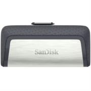 Memoria USB SanDisk Flash Ultra Dual Drive 128GB USB 3.0 USB Type-A Type-C Color Plata SDDDC2-128G-G46
