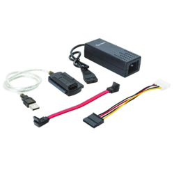 Adaptador Steren USB a Sata IDE de 3.5 y 2.5