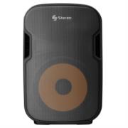 Bafle Steren Semi Profesional 12" Bluetooth/MP3/Aux/Micrófono 2300 W PMPO Color Negro