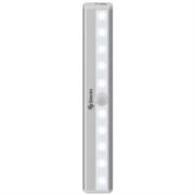 Lámpara LED Steren Automática Tipo Barra Recargable con Sensor PIR y Sujección Magnética