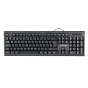 Teclado Alámbrico TechZone USB Tecnología Plug-Play Color Negro 1 Año Garantía