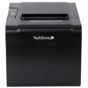 Impresora Térmica TechZone TZBE102 80mm Vel 250mm/s 203dpi USB/Serial/RJ45/RJ11 Cortador Manual 1 Año Garantía