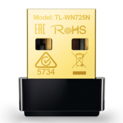 Adaptador Wi-Fi USB TP-Link TL-WN725N Nano N150 150Mbps 2.4GHz USB 2.0