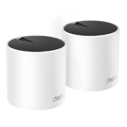 Punto de Acceso TP-Link MU-MIMO Mesh Wi-Fi 6 Double Band 574 Mbps at 2 4 GHz 2402 Mbps at 5 GHz 2 pack