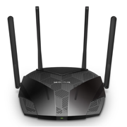 Router Mercusys by TP-Link Dual-Band Wi-Fi6 574 Mbps at 2 4 GHz 2402 Mbps at 5 GHz 4× Fixed External Antennas AX3000
