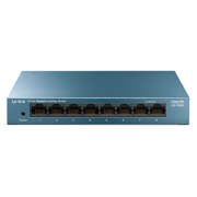 Switch TP-Link LiteWave 8-Port Gigabit Desktop 8× Gigabit RJ45 Ports Desktop Steel Case