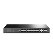 Switch TP-Link Administrado Smart/L2+ Omada 24puertos SFP L2+ con 4 ranuras 10GE SFP+