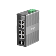 Switch TP-Link Omada Admnistrable Industrial riel DIN Gigabit 8-Puertos