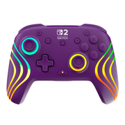 Control de juego Turtle Beach RGB inalámbrico Afterglow - Purple