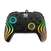 Control de juego Turtle Beach RGB con cable Afterglow - Negro