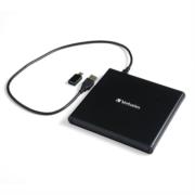 Quemador/Lector VERBATIM Externo de CD-DVD - Negro