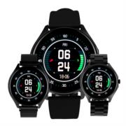 Smart Watch Vorago SW-505 Redondo IP67 Bluetooth Pantalla AMOLED 1.43" Táctil Negro 2 Extensibles