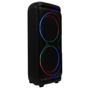 BAFLE VORAGO KSP-800 15x2 MICROFONO INALAMBRICO NEGRO
