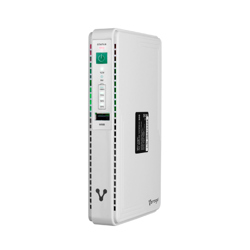 Mini No Break Vorago NBM-300 8.800 mAh 2 RJ45 1 USB para Modem