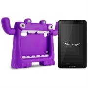 Tableta Vorago 7" PAD-7-KIDS Quadcore 32GB Ram 2GB Android 11 Funda Color Morado
