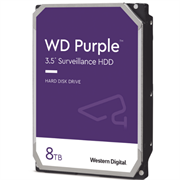 Disco Duro Western Digital Interno Purple 8TB 3.5" 5400RPM SATA lll 6Gbit/s Caché 128MB para Videovigilancia