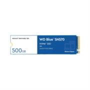 Unidad de Estado Sólido Western Digital Interno Blue SN570 500GB M.2 2280 PCIe 3.0 NVMe Lect 3300/120