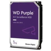 Disco Duro Western Digital Interno Purple Surveillance 1TB 3.5" SATA lll 6 Gbit/s Cache 64MB para Videovigilancia