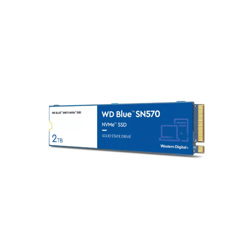 Unidad De Estado Solido Western Digital Interno Blue SN570 2TB M.2 2280 PCIe 3.0 NVMe