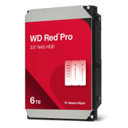 Disco Duro Western Digital Interno Red PRO 6TB 3.5 SATA3 6GB/S 256MB 7200RPM 24X7 HOTPLUG NAS 1-16 Bahias W